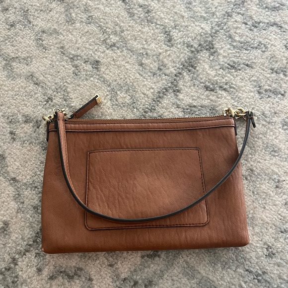Calvin Klein brown leather shoulder bag - Picture 5 of 5